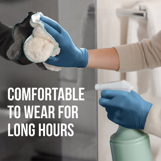 EQPT Blue Powder-Free Nitrile Gloves, 2 pk., 300 ct.