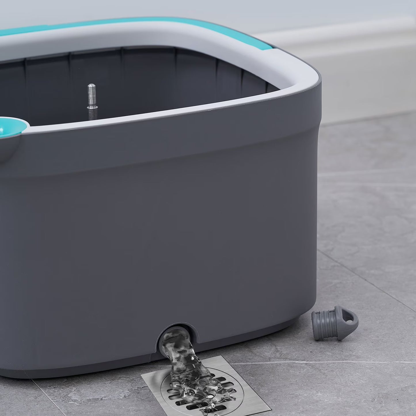 Sistema de trapeador y cubeta True & Tidy SPIN-800 TrueClean