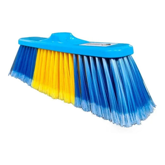 🧹 Escoba Plástica de Cerdas Duras | Barrido Eficiente para Interiores y Exteriores